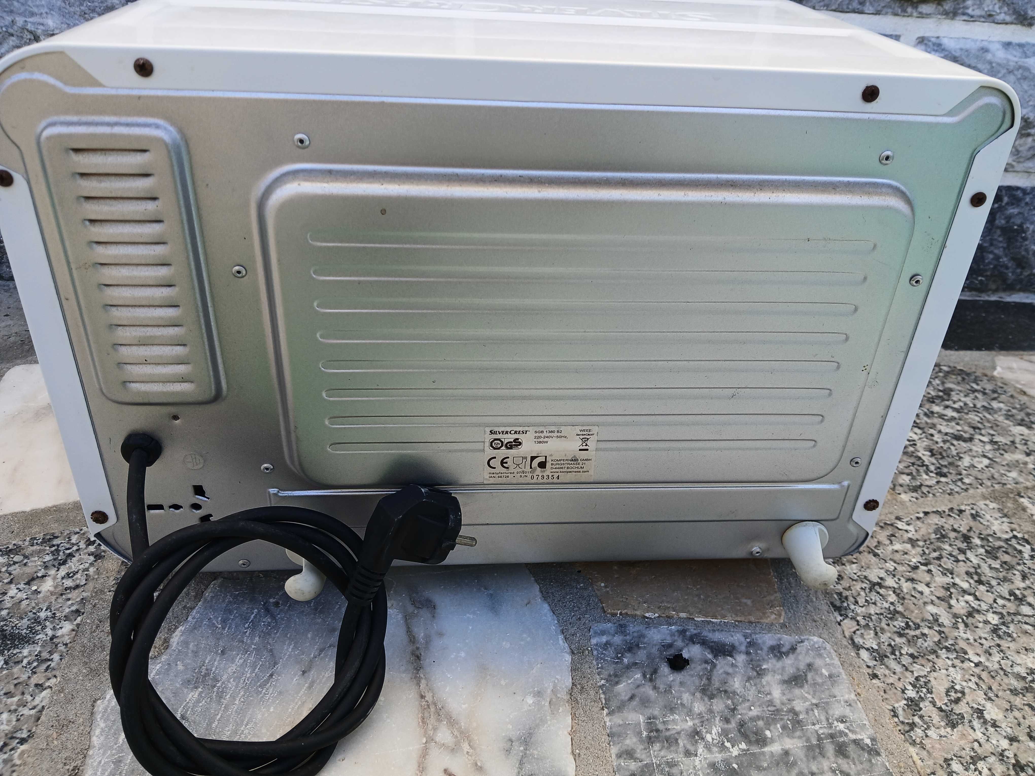 Mini forno eléctrico