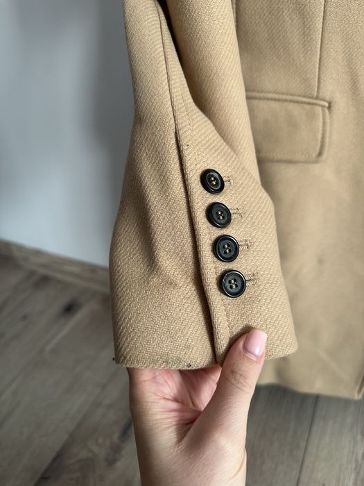 Wełniany płaszcz zimowy/ jesienny zara