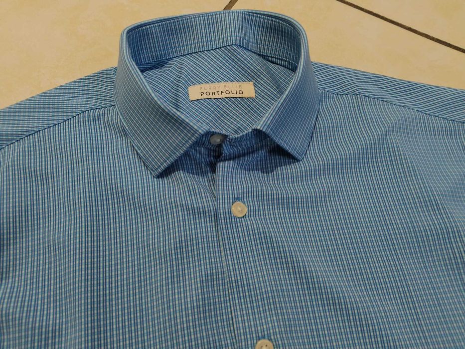 PERRY ELLIS USA - NOWA! Markowa Koszula Męska rozmiar L