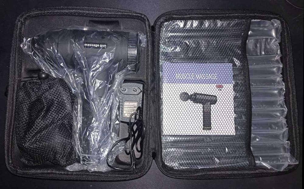 Вибрационный массажный пистолет