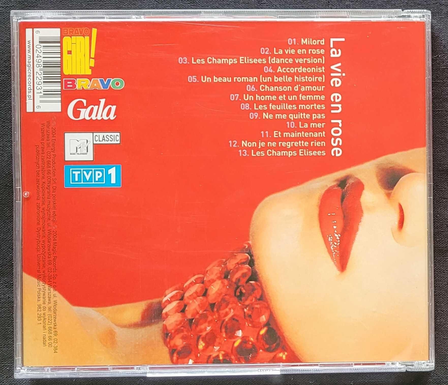 CD In-Grid La vie en rose