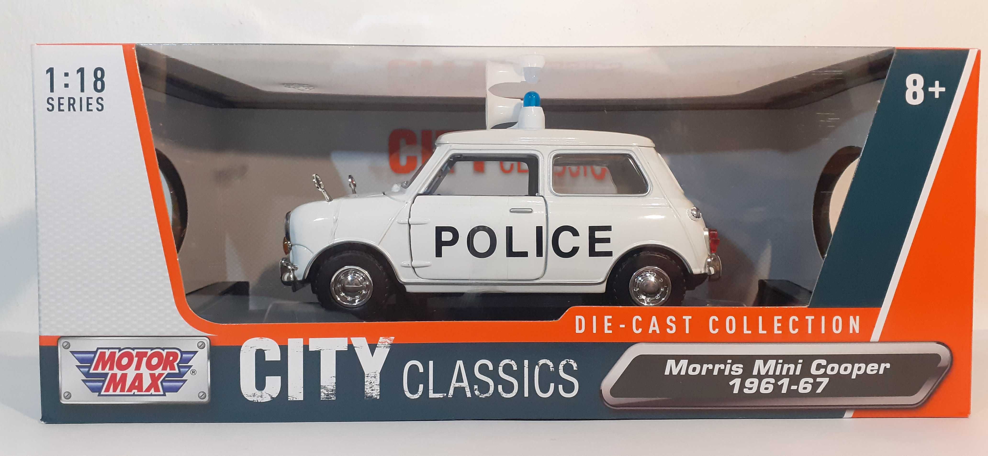 1/18 Mini Cooper Police - MotorMax