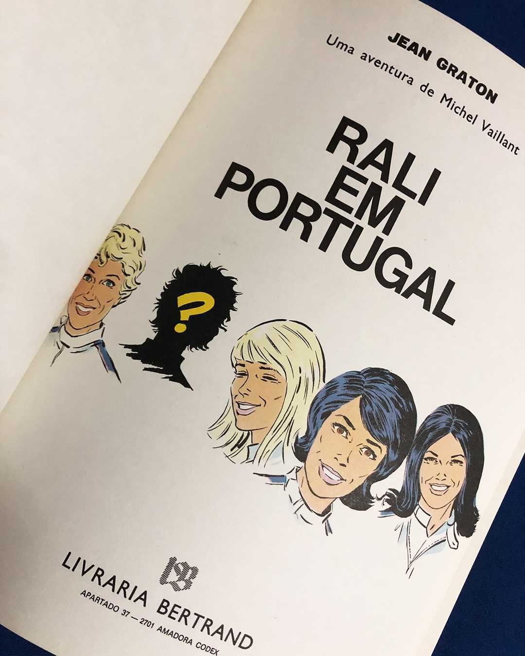 Michel Vaillant - RALI EM PORTUGAL - Capa dura - 1.ª edição portuguesa