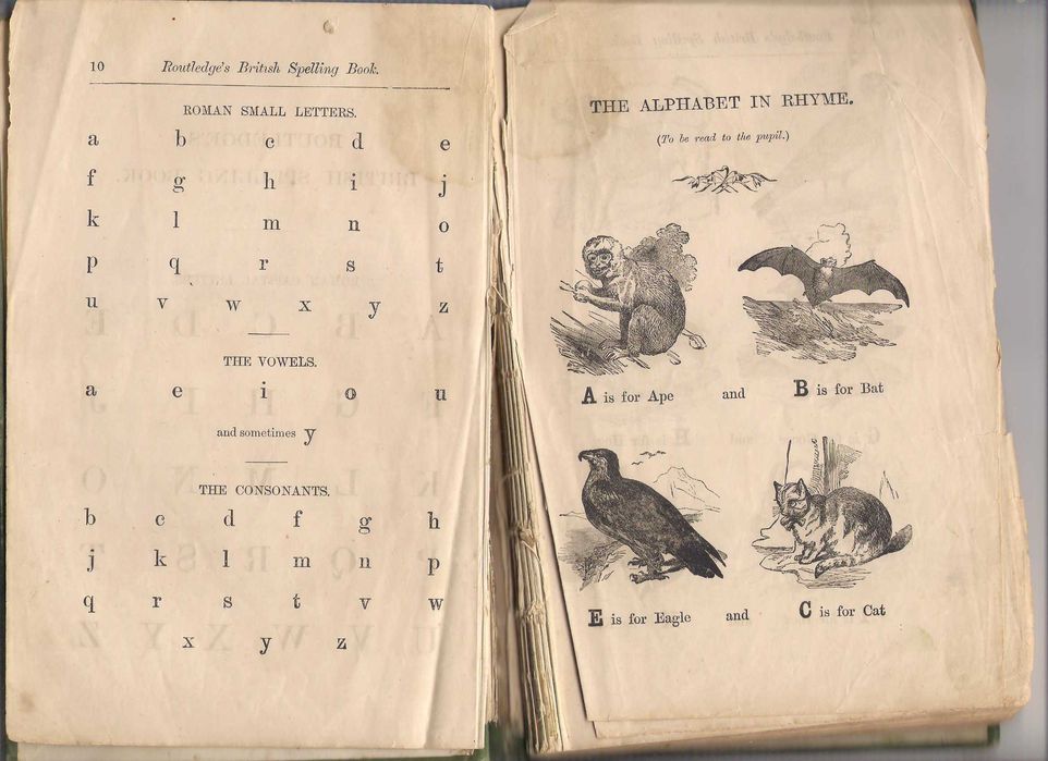 Livro antigo de 1905 - estudo do inglês