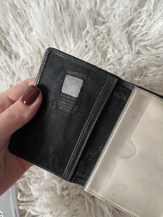 Сумка планшетка черная визитница perotti