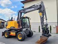 Volvo EWR150E / ROTOTILT ze szczypcami / system niwelacji GPS 3D /