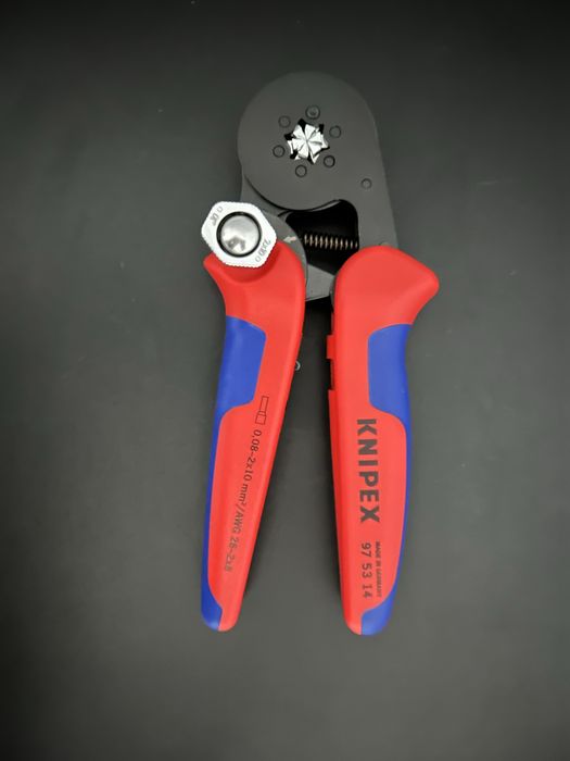 Samonastawne Szczypce Do Zagniatania Tulejek Kablowych Knipex 97 53 14
