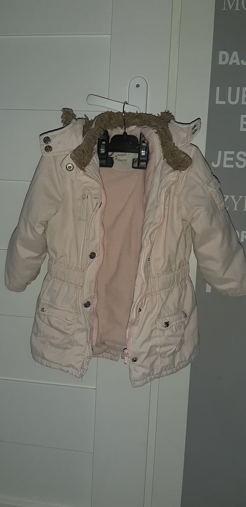 Różowa Parka Okaidi 3 lata 94 cm