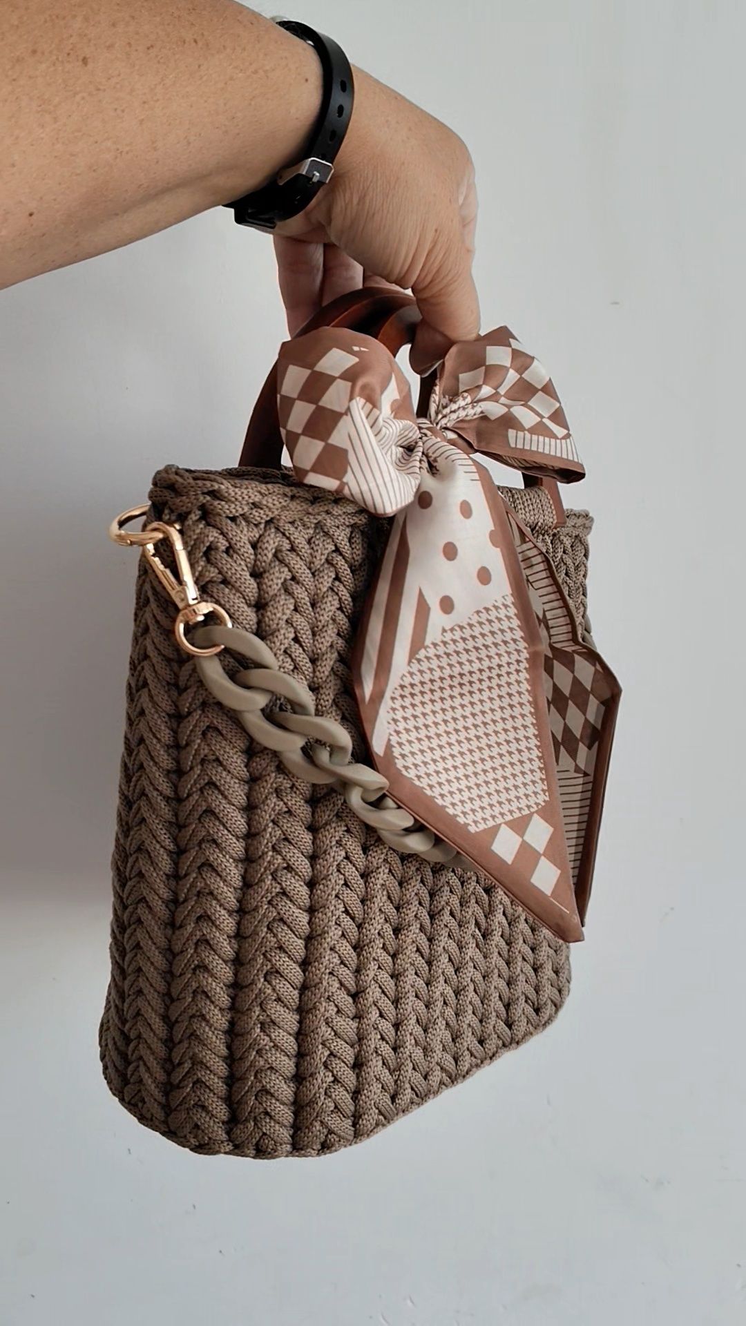 Torebka kuferek handmade