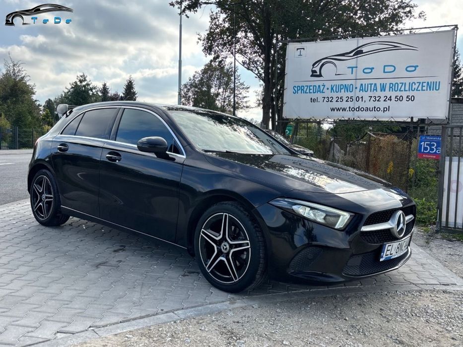 Mercedes-Benz Klasa A A180 116KM Mapa 160KM Perfekcyjny STAN Serwis ASO Pakiet AMG Piękna