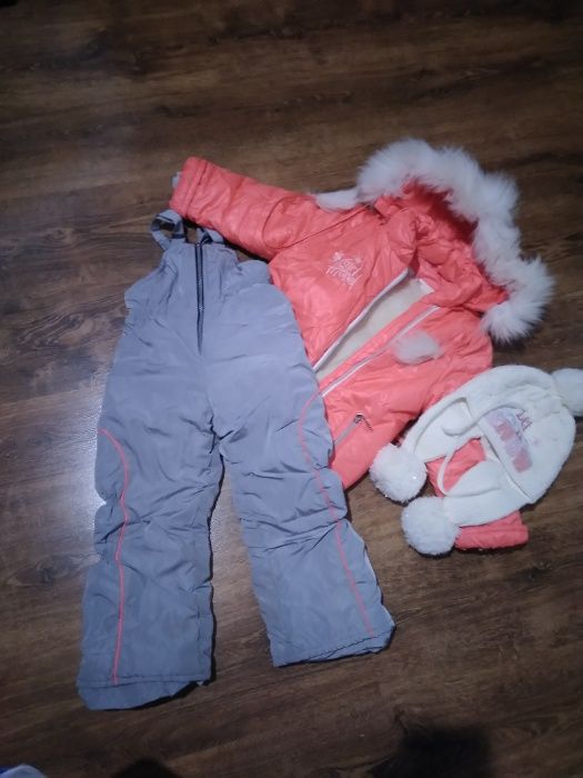 Классный,зимний,новый НАБОР на девочку!!!На 4-5 лет.КИЕВ.