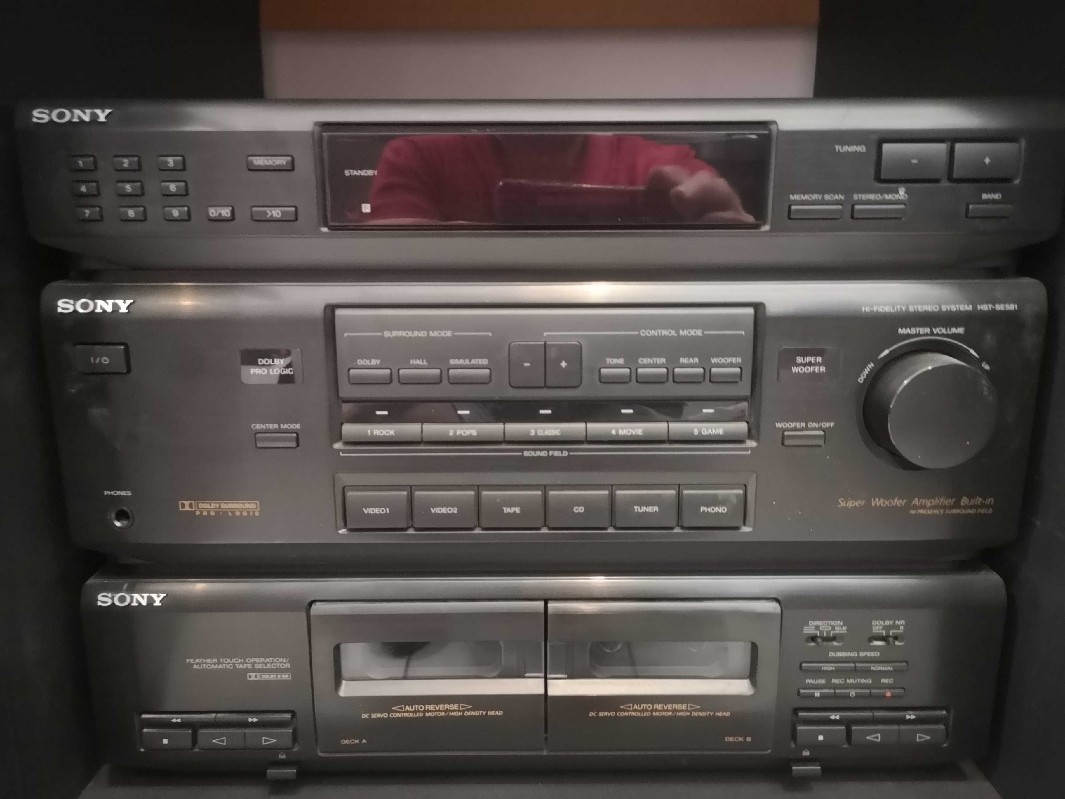 Wieża stereo SONY komplet Pruszcz Gdański