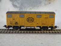 1:87 LIMA Vagão caixa fechada da ASG comboio