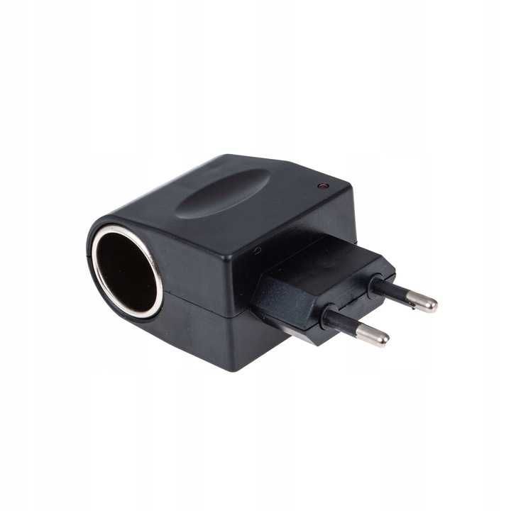 adapter przejściówka 220V 230V / 12V ZAPALNICZKI nowe zapakowane jakoś