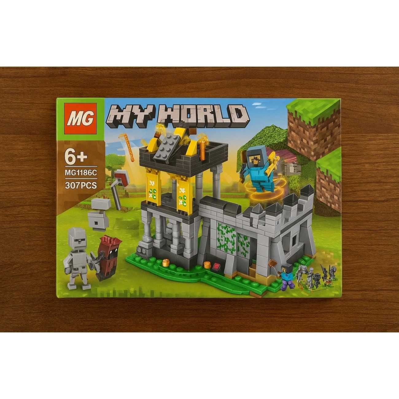 Дитячий конструктор у стилі LEGO "Фортеця з евокером" 307 деталей
