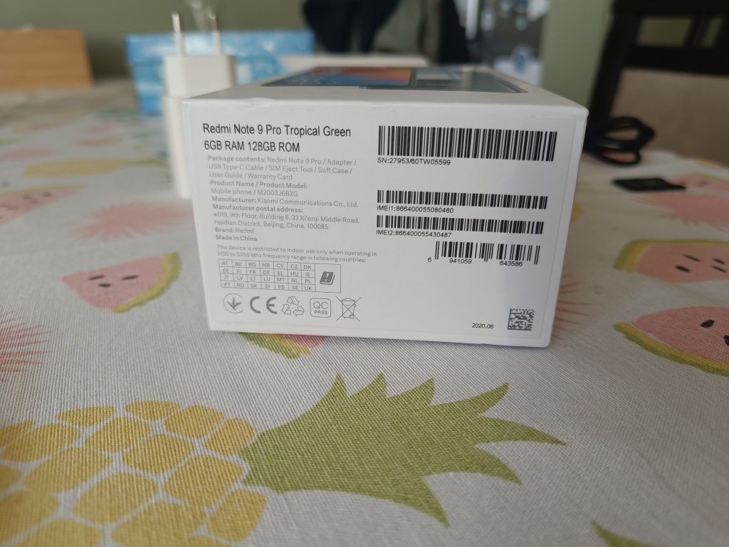 Redmi Note 9 Pro Tropical Green 6/128GB