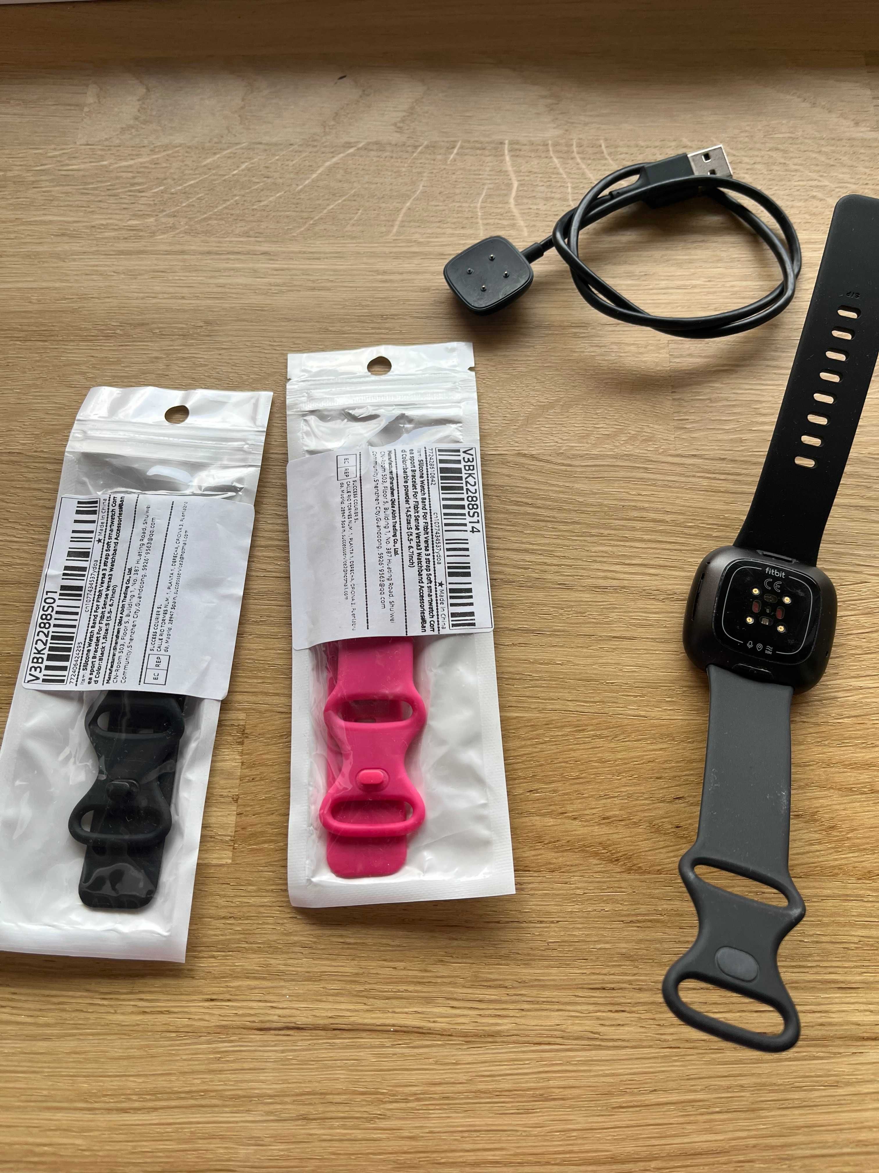Fitbit Versa 3 GPS Nowe Paski