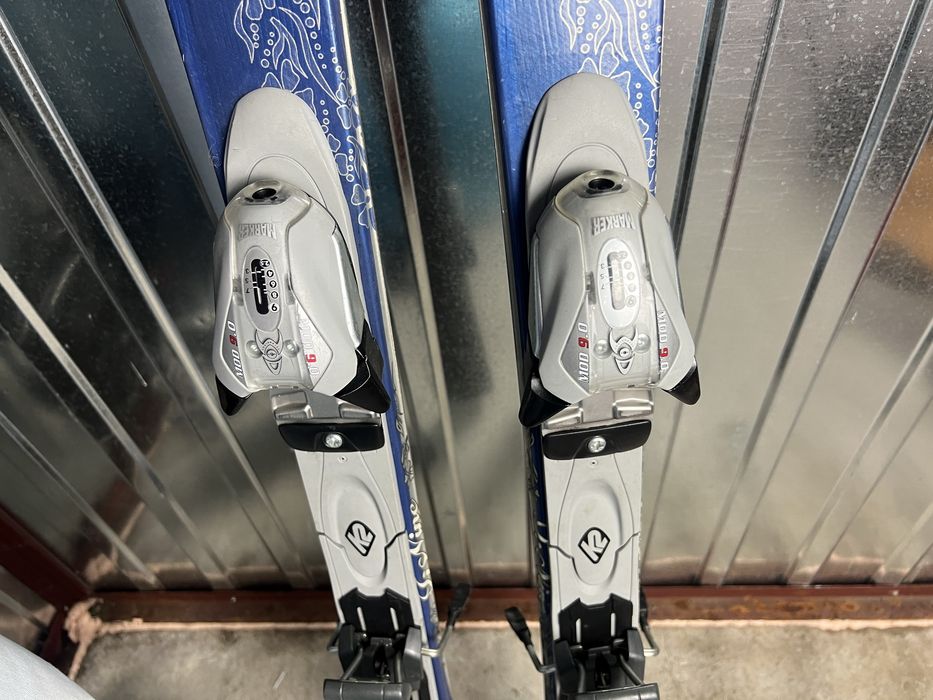 Damskie narty K2 Magic Luv, taliowane.