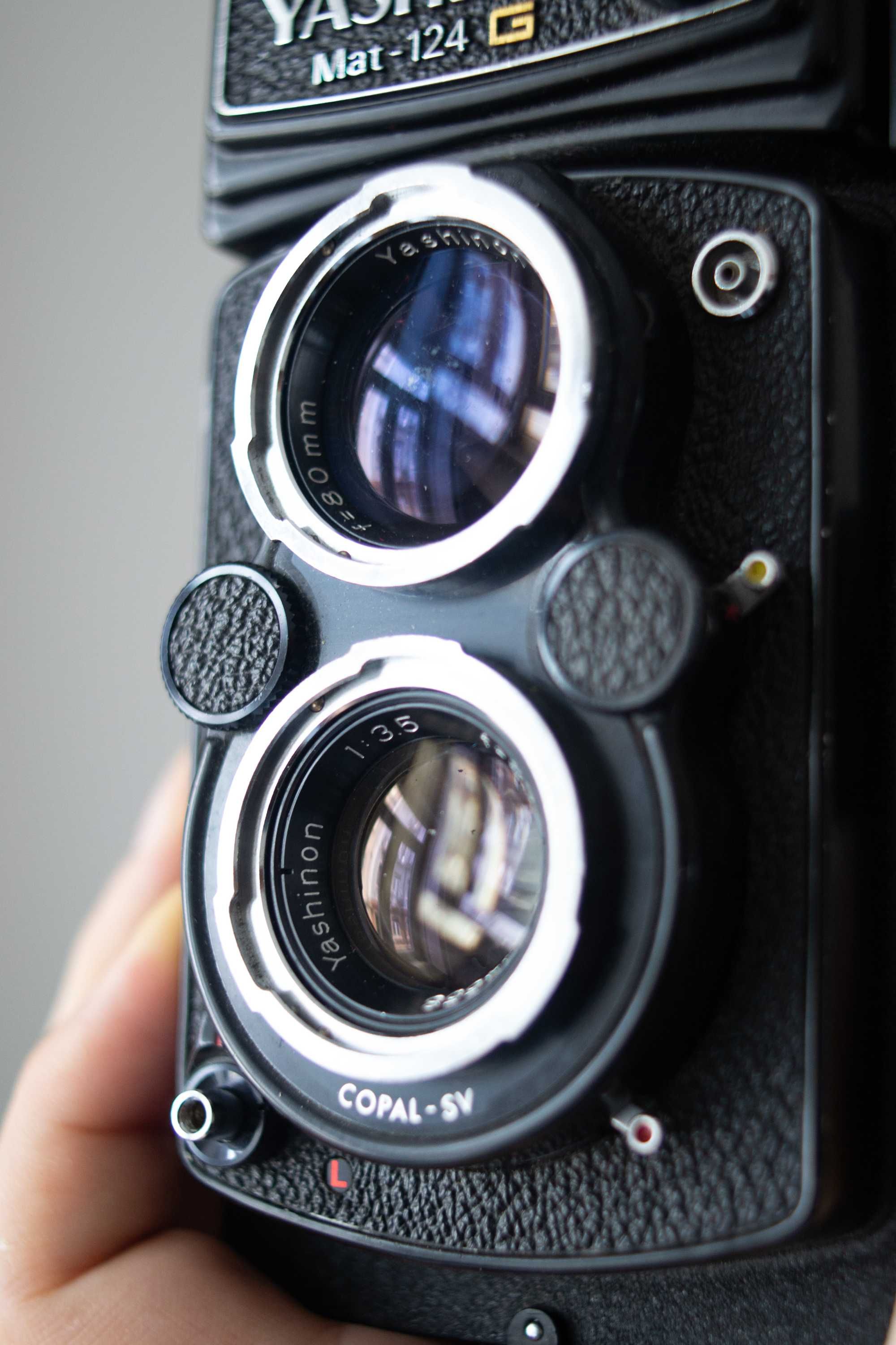 Yashica Mat-124G com caixa e acessórios - Câmera de médio formato