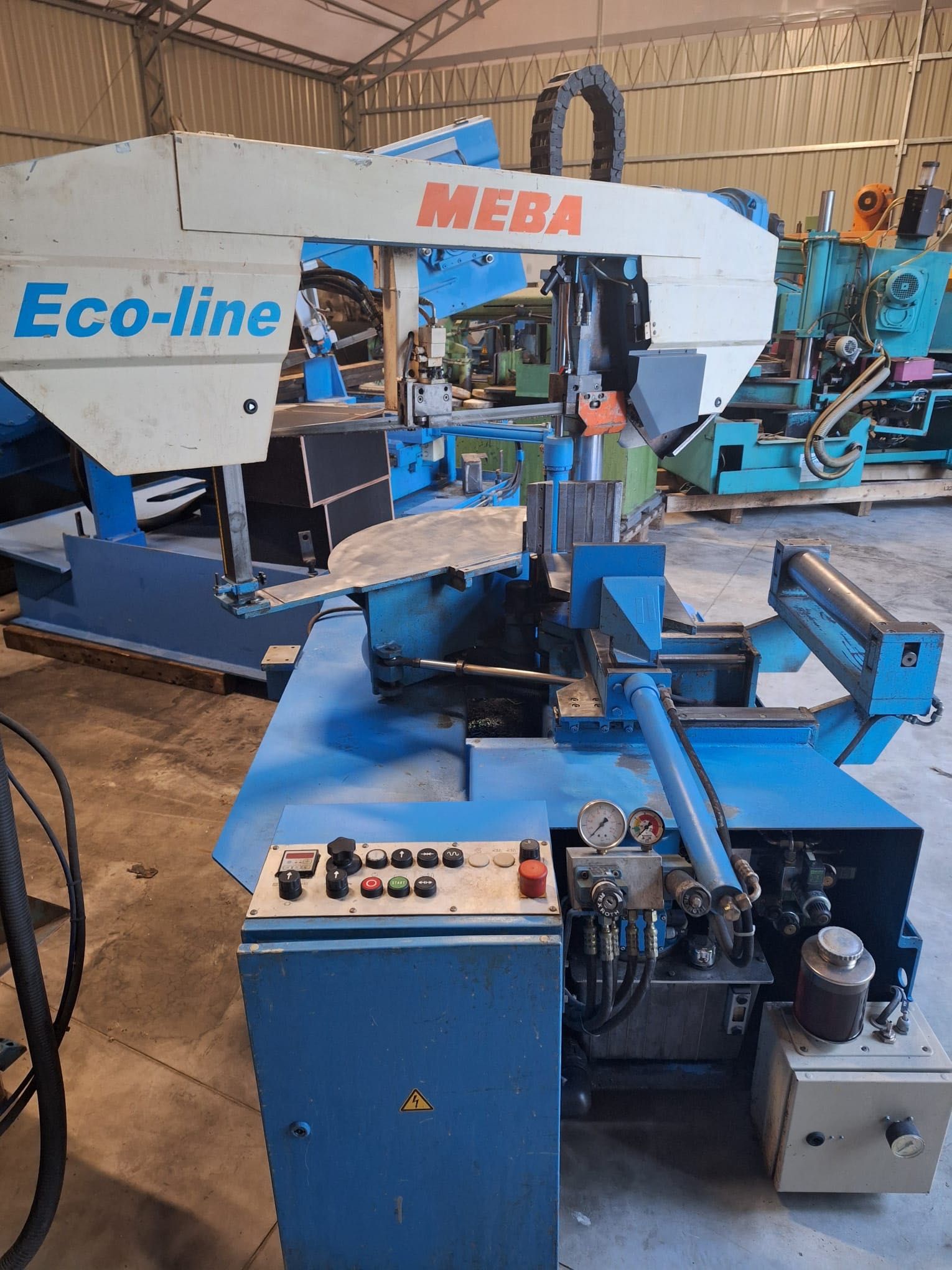 Przecinarka MEBA Eco 335 DG Kolumnowa skręt L/P półautomat MOCNA !!!