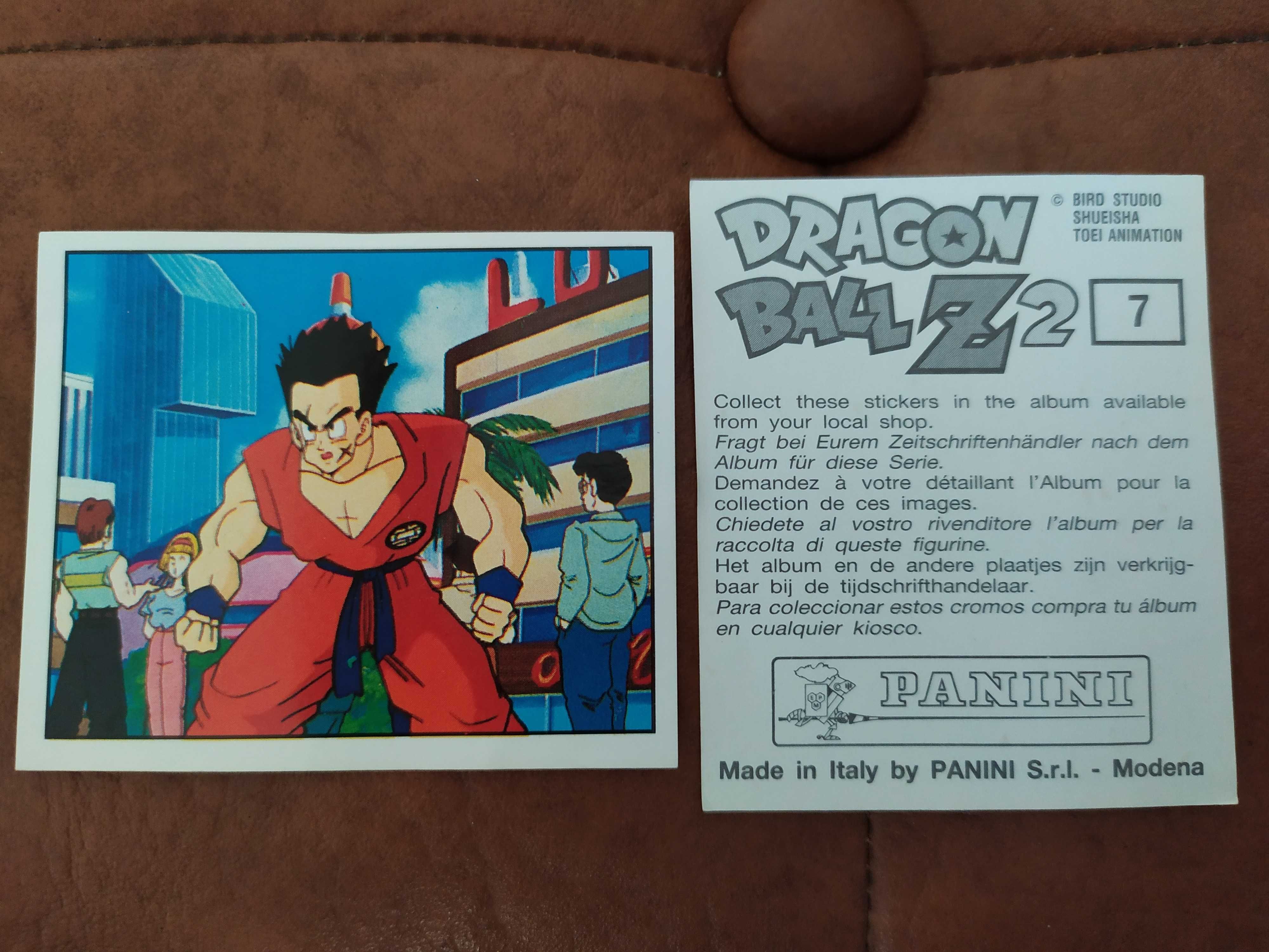 Cromos Dragon Ball Z e Z2 Panini anos 90