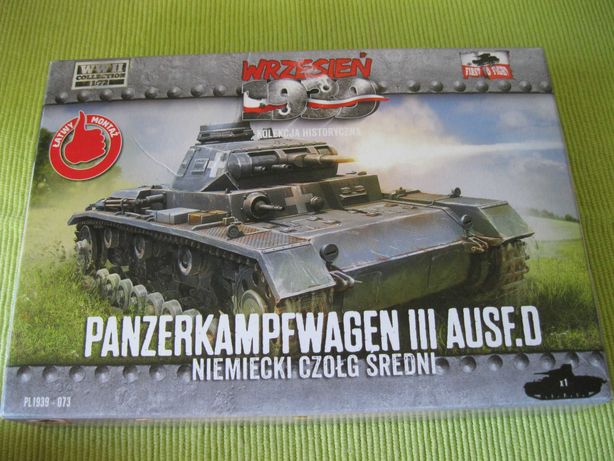 Танк Panzerkampfwagen III Ausf.D 1/72