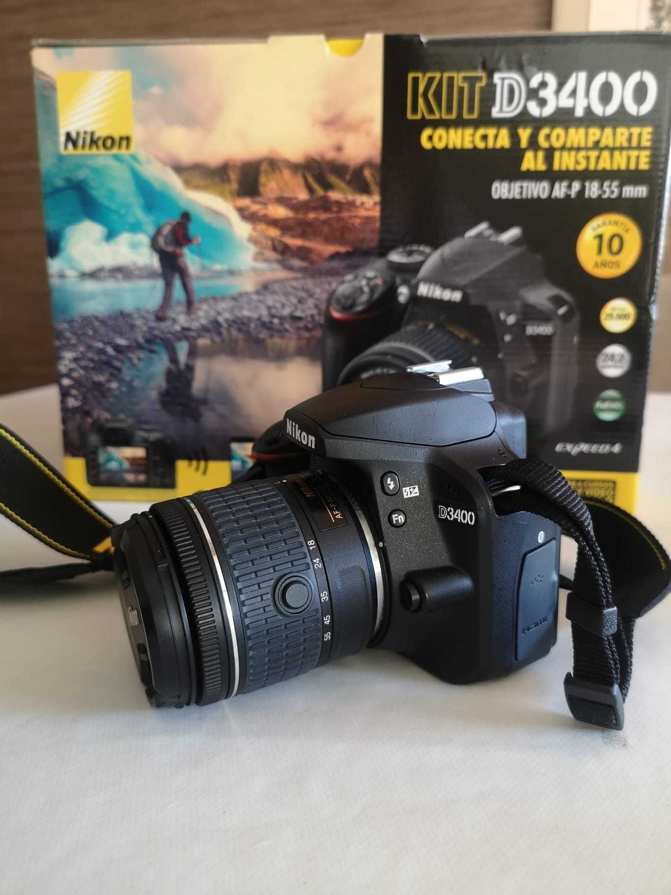 Nikon D3400 + AF-P DX 18-55mm f/3.5-5.6G