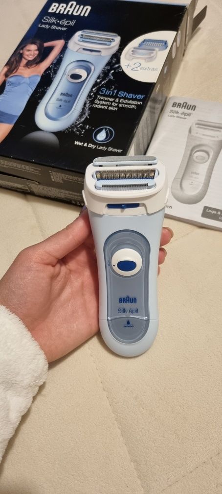 Depiladora de Corte e Aparador Braun Silk-épil LS5160