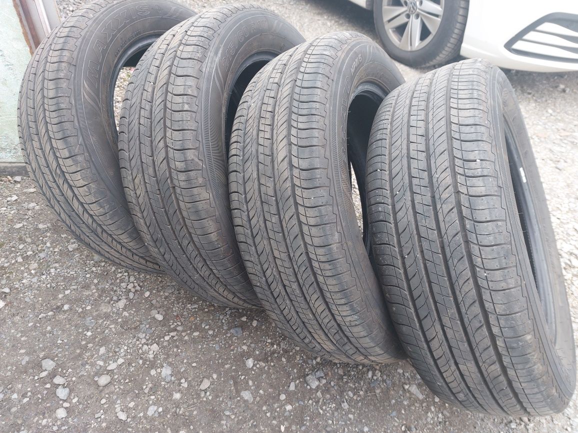 Opony letnie Maxxis 215/60 R17 po 400 KM