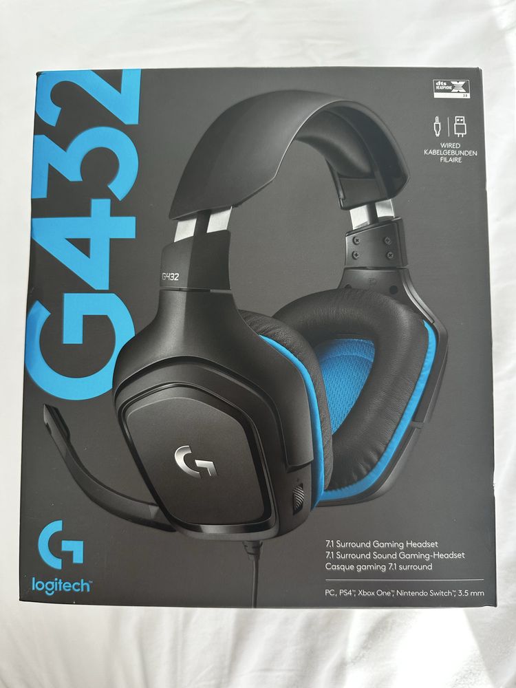 Sluchawki logitech g432