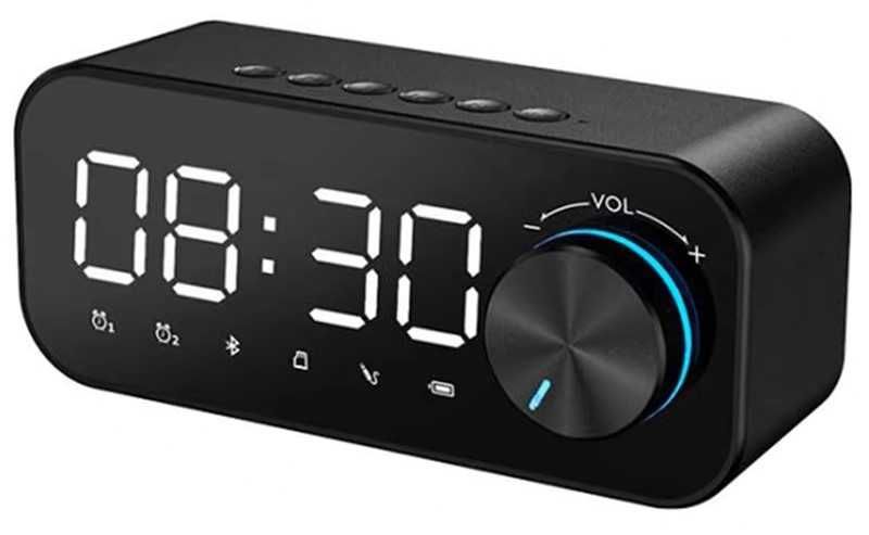 Rádio Relógio Despertador Bluetooth 5.0 como NOVO!