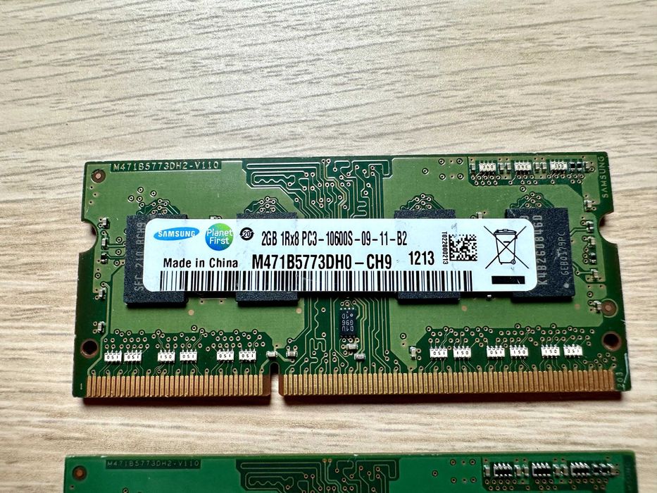 RAM Samsung 8GB DDR3 PC3 10600S 09 11 B2 (4x2GB) – sprawna, testowana