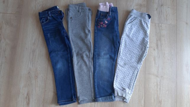 Spodnie jeansy rozmiar 104