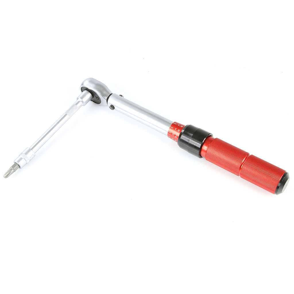 KLUCZ DYNAMOMETRYCZNY 1/4″ 2-24Nm Zestaw Walizka