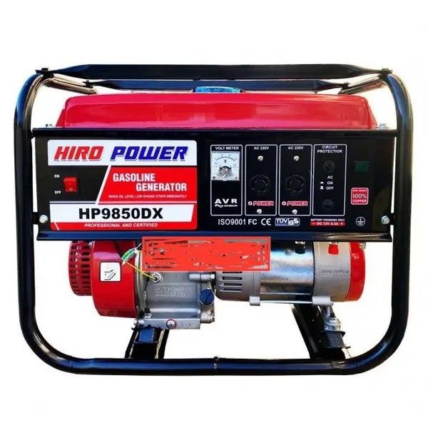 Бензиновый генератор HIRO POWER 3 кВт AVR с медной обмоткой