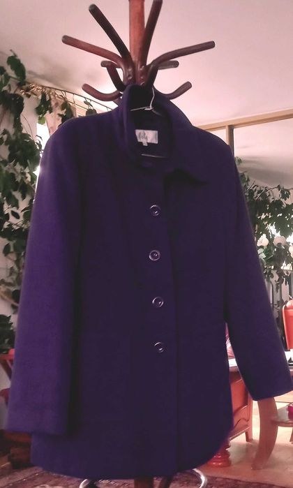 Kurtka zimowa firmy ISLE, z flauszu roz. 44 (18UK)