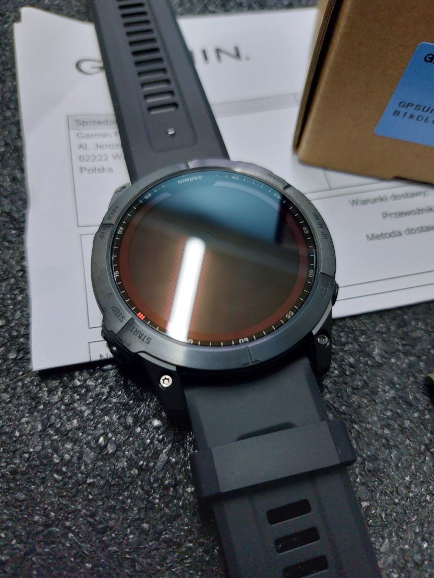 Garmin Fenix 7X Sapphire Solar Titanium DLC Multiband