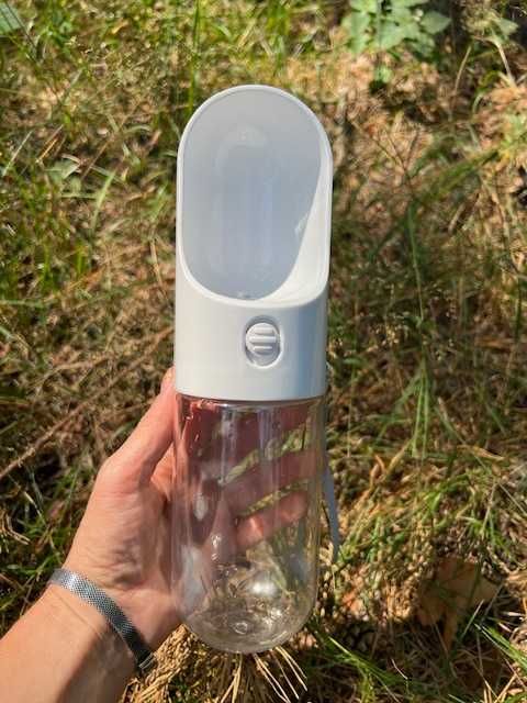 Бутылка-поилка для собак и котов дорожная, 400мл. 275 грн