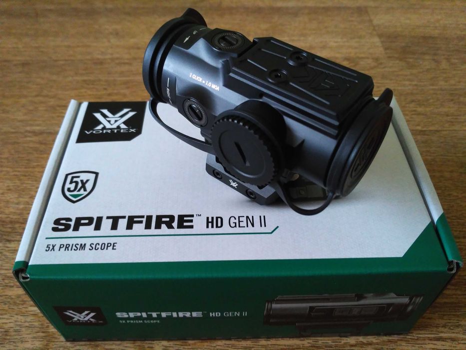 Приціл коліматорний Vortex Spitfire HD Gen II 5x Prism II Scope