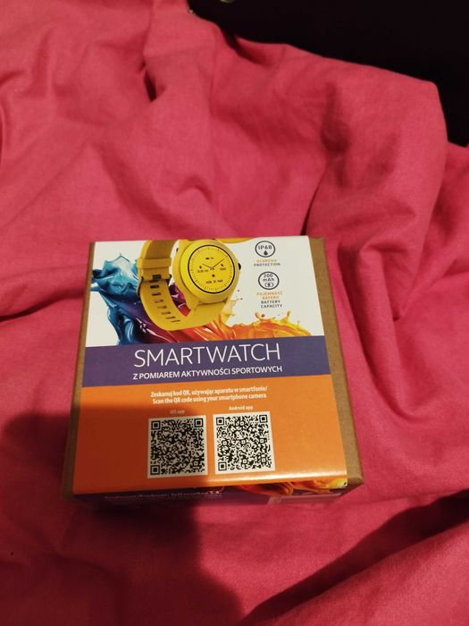 Smartwatch CW 300 żółty