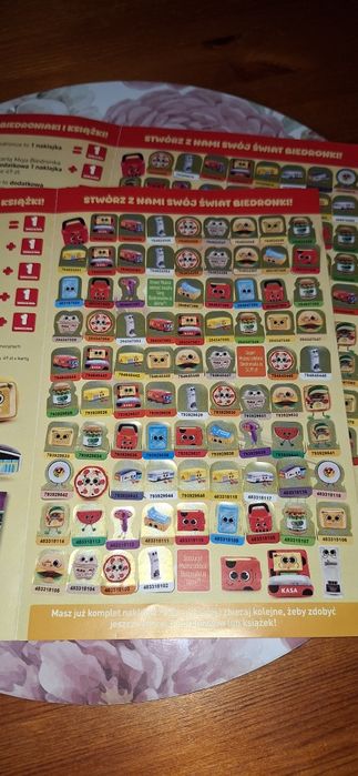 Naklejki biedronka
