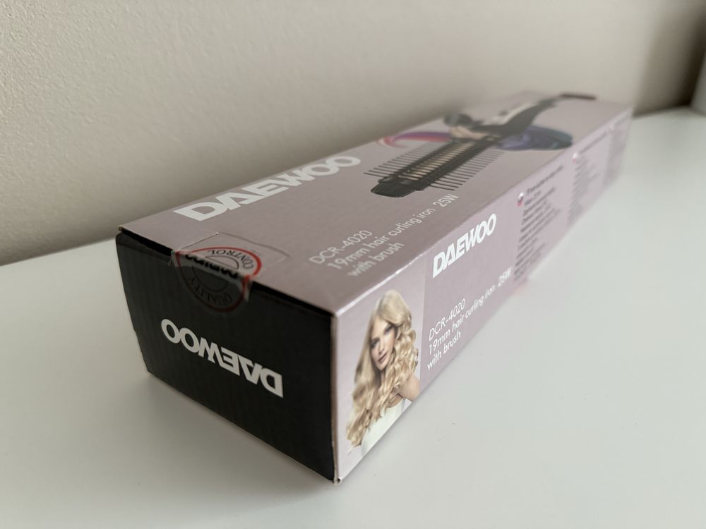 Lokówka ze szczotką - NOWA - DAEWOO