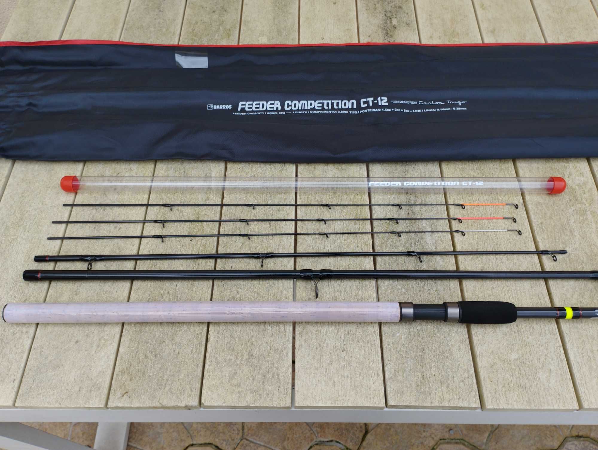 Cana de pesca de Feeder