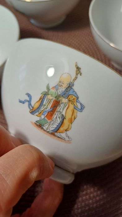Miseczki z Chińskiej Porcelany 4 szt
