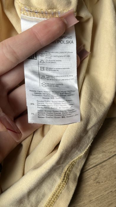 Bluzka z dlugim rękawem dziewczęca 122/128