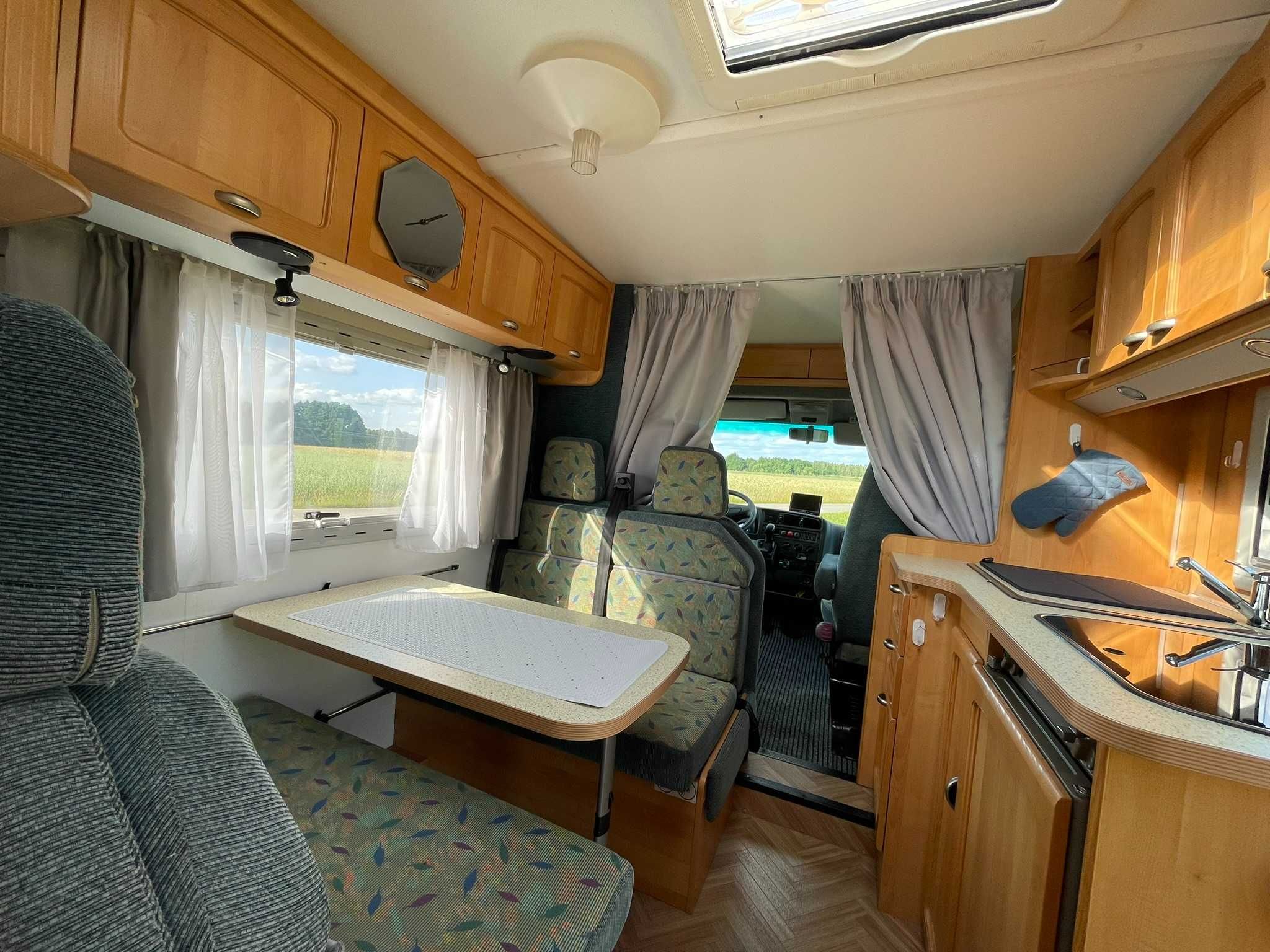 Wynajem Kamper Fiat Ducato Burstner Harmony 2,8 JTD 6 osób!