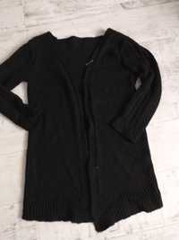 Kardigan gruby sweter długi M/L/ XL