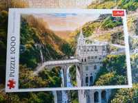 Puzzle Trefl Premium Quality 1000 Sanktuarium Las Lajas w Kolumbii