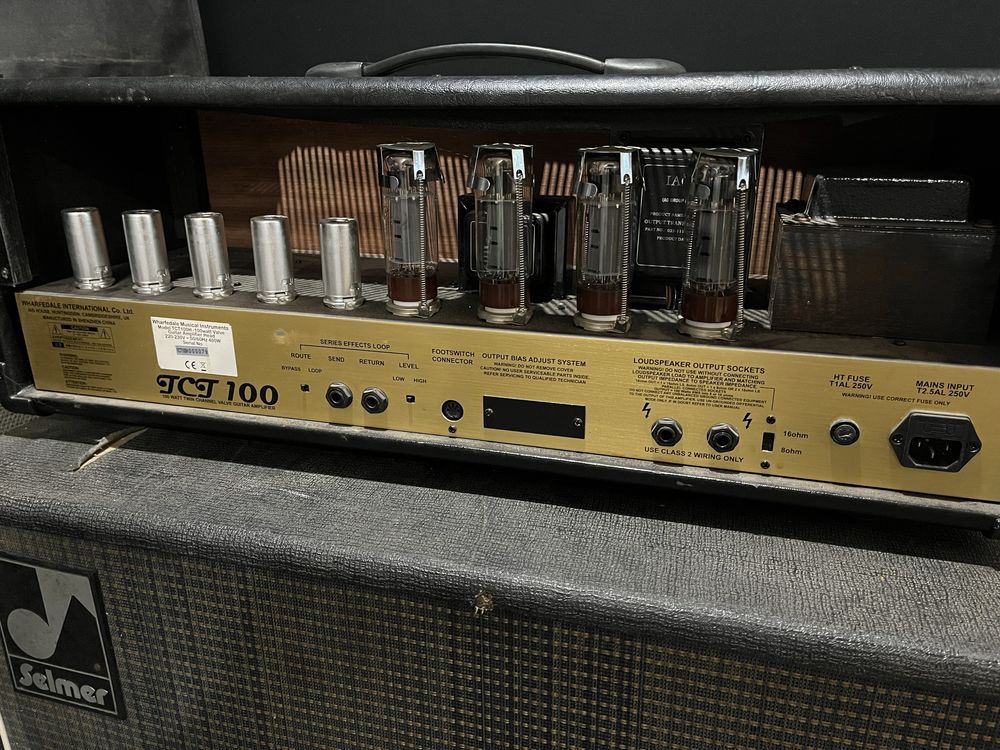 Wharfdale tct 100 wzmacniacz lampowy gitarowy (marshall)