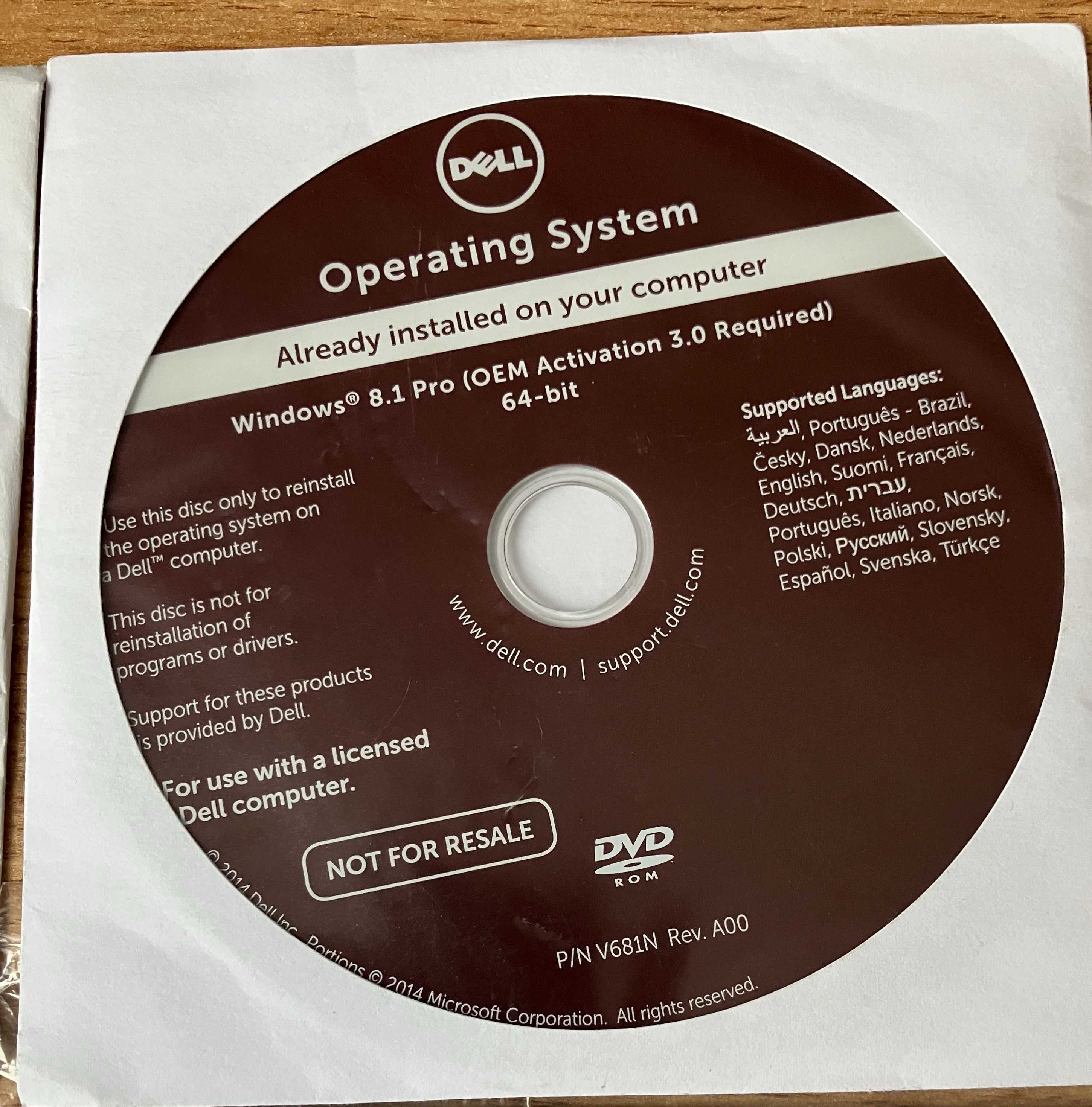 Płyta instalacyjna windows 8 8.1 64bit naprawa systemu DELL TOSHIBA HP